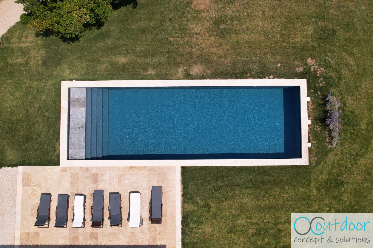 rénovation piscine du système de filtration et du traitement d'eau à Puyricard